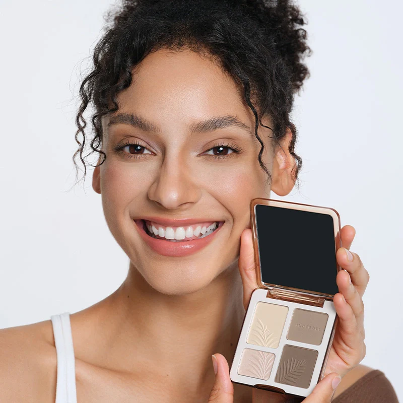2 IN 1 Highlighter Contour Palette - Image 11