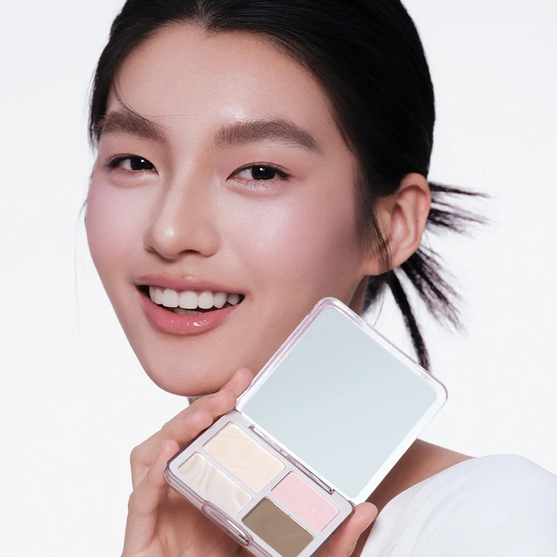 2 IN 1 Highlighter Contour Palette - Image 14
