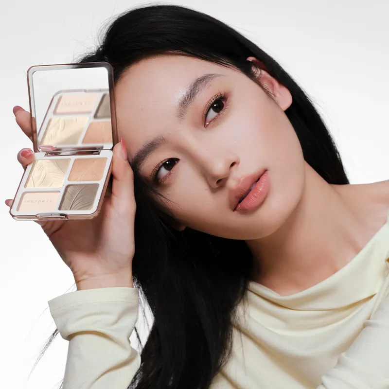 2 IN 1 Highlighter Contour Palette - Image 18
