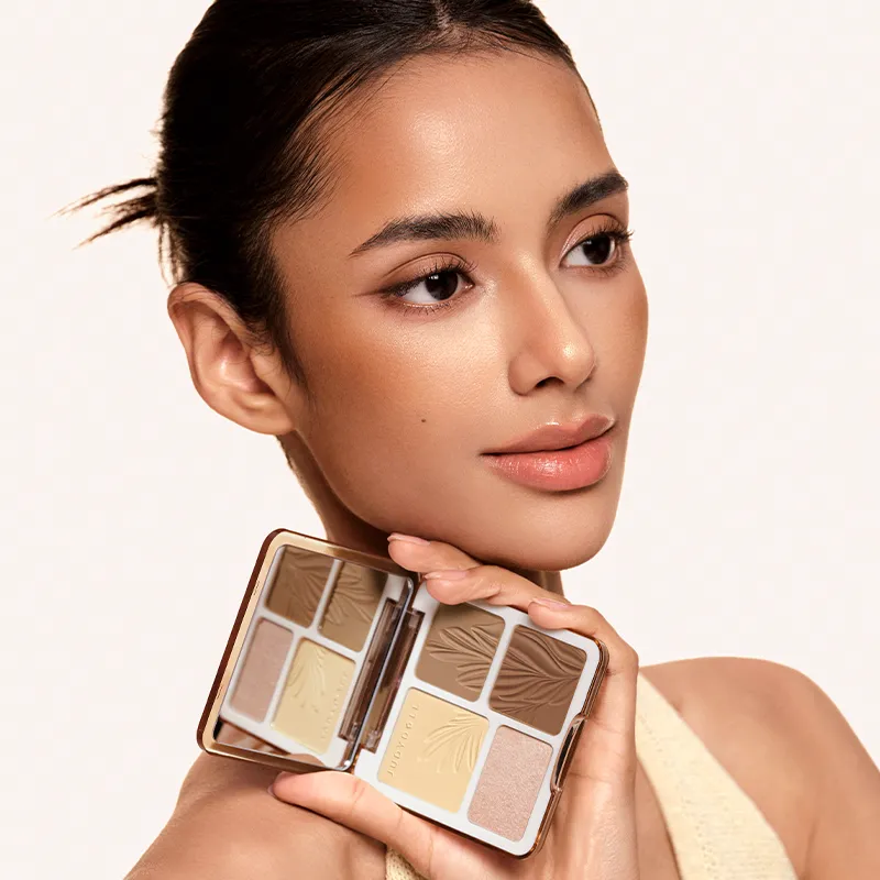 2 IN 1 Highlighter Contour Palette - Image 21