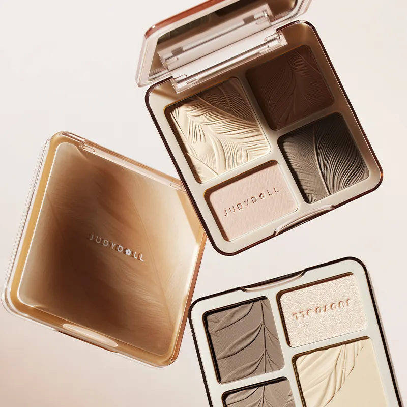 2 IN 1 Highlighter Contour Palette - Image 6