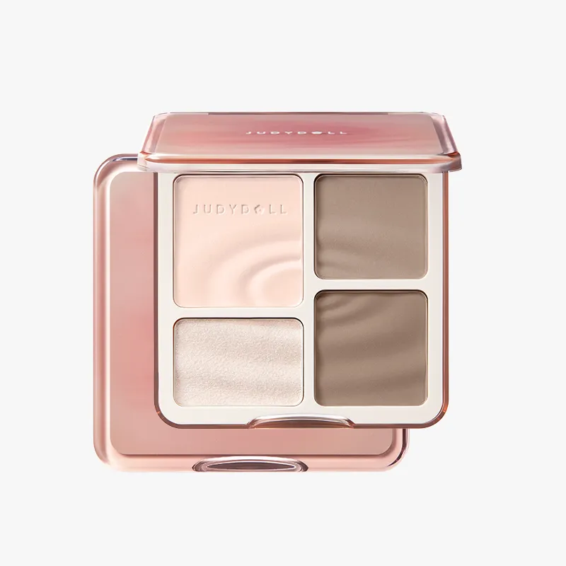 2 IN 1 Highlighter Contour Palette - Image 7