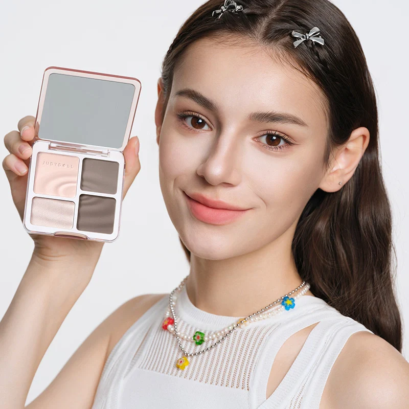 2 IN 1 Highlighter Contour Palette - Image 8
