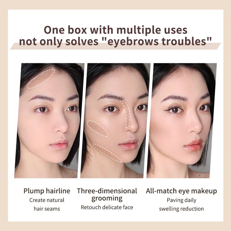 3 Shade Eyebrow Powder - Image 9