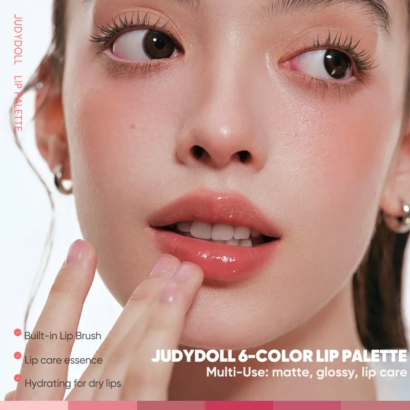 6-Color Multi-Use Lip Palette - Image 4
