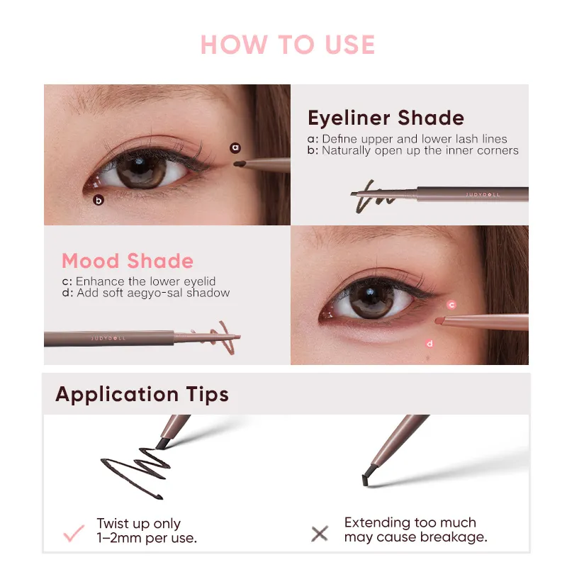 Dual-Ended Gel Eyeliner Pencil - Image 6
