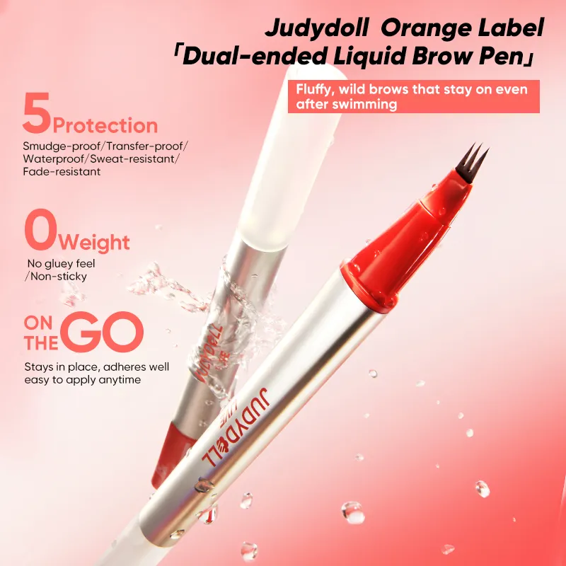 Dual-ended Triple-Prong Liquid Eyebrow Pen - Image 4