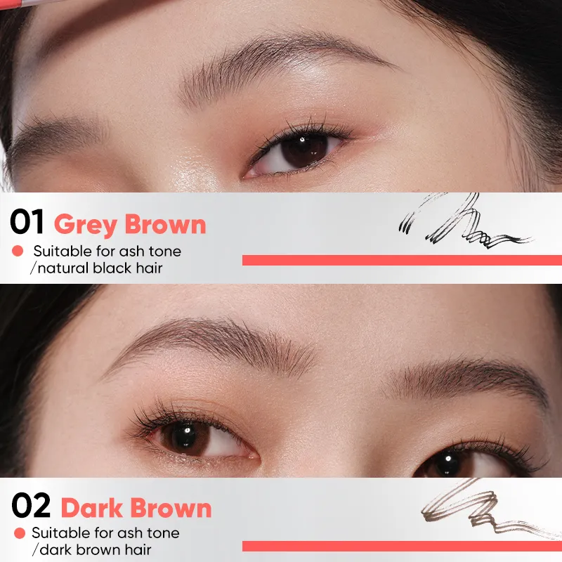Dual-ended Triple-Prong Liquid Eyebrow Pen - Image 6
