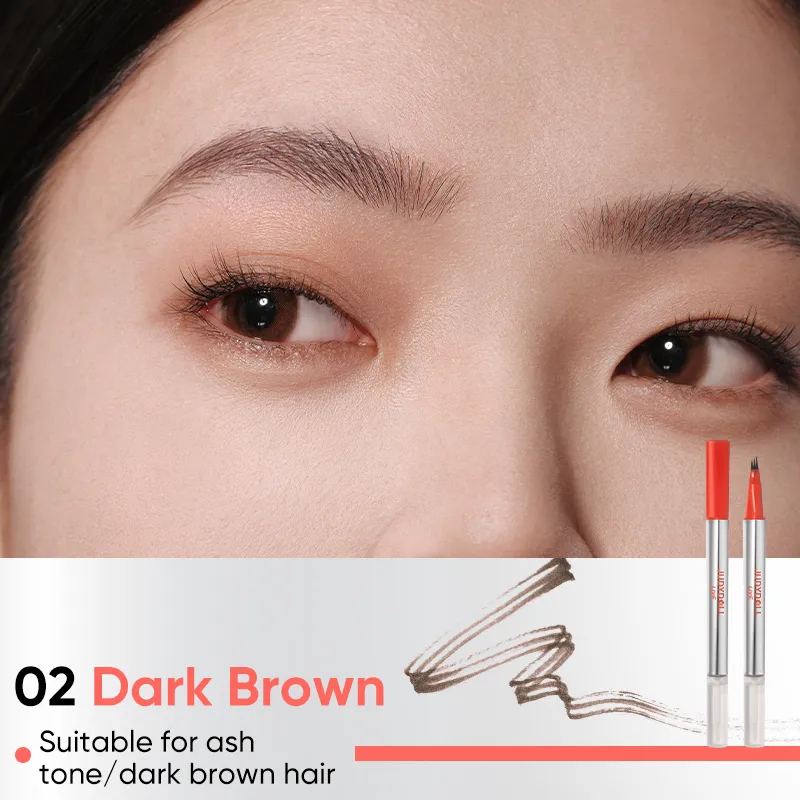 Dual-ended Triple-Prong Liquid Eyebrow Pen - Image 7