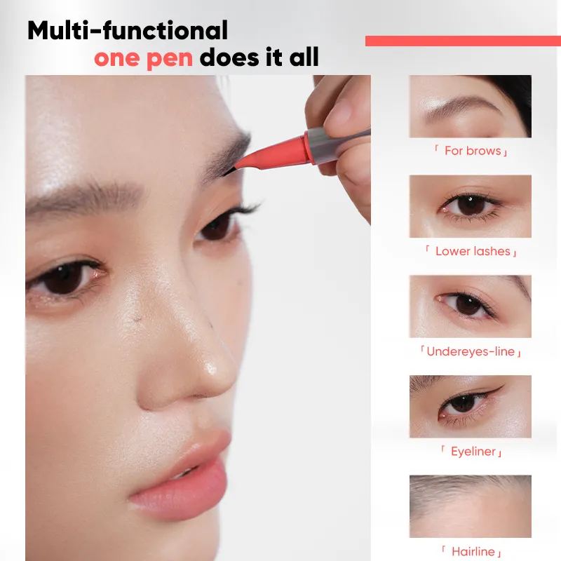 Dual-ended Triple-Prong Liquid Eyebrow Pen - Image 8