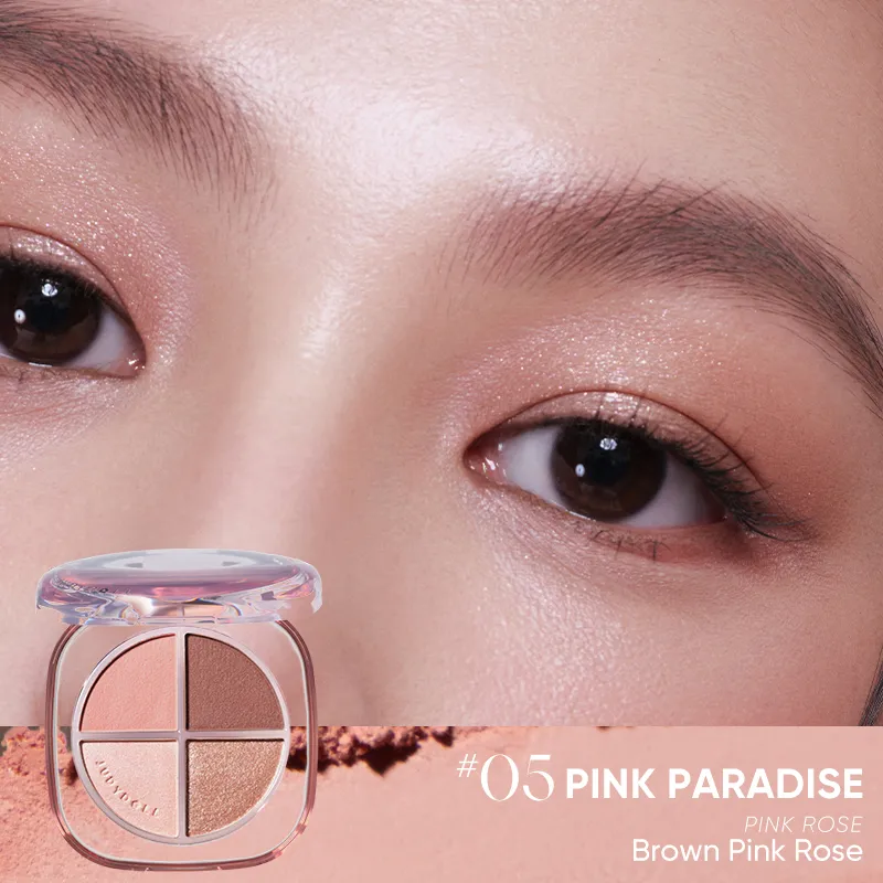 Glazed Beauty: 4-Shade Eyeshadow Palette - Image 8