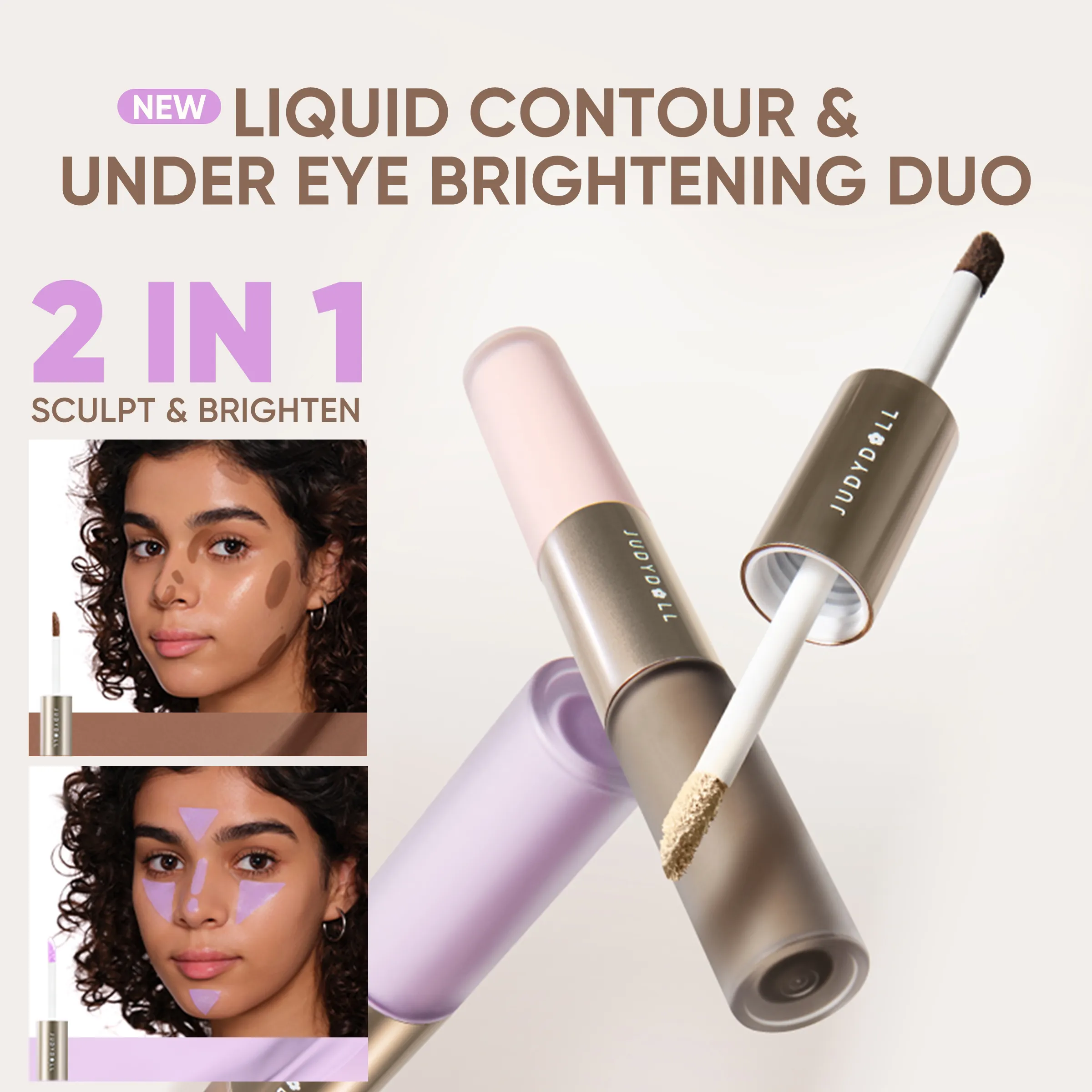 Liquid Contour & Under Eye Brightening Duo - Image 4