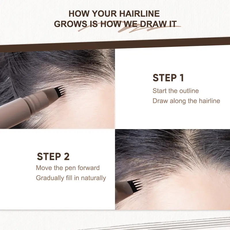 4 Tips Precise Liquid Eyebrow Pen - Image 5